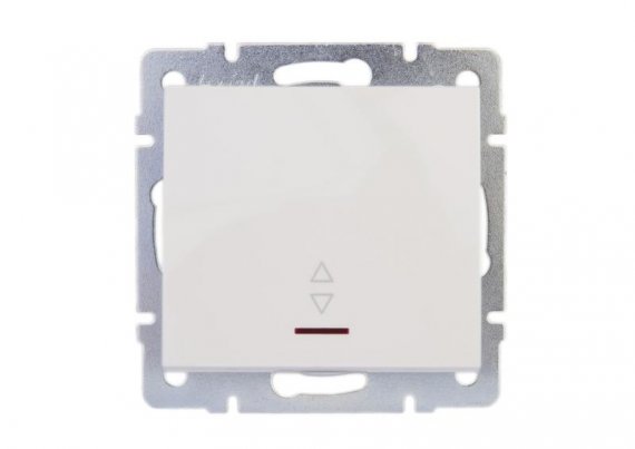 Фотография товара 'Lezard RAIN Выключатель проходной с подсветкой, 703-0288-114'