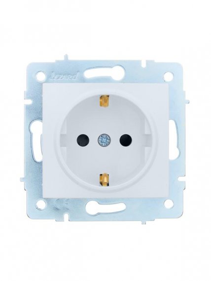Фотография товара 'Lezard 7081-0288-124B ASTI Розетка с защитой от детей ПБТ'