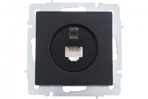 Фотография товара 'Lezard 742-4288-140 VESNA Розетка компьютерная'