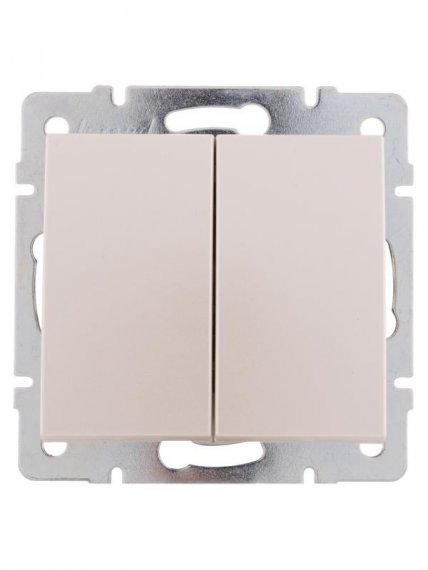 Фотография товара 'Lezard RAIN Выключатель двойной, 703-3088-101'