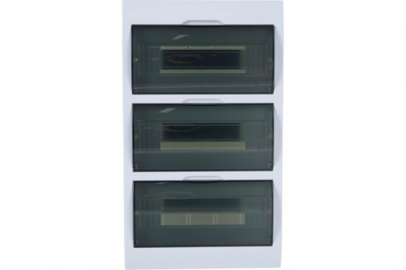 Фотография товара 'Lezard 731-2000-036 LUXRAY Бокс с прозр.крышкой ЩРН-П-36 для наружной уст. 36-и модульных устройств'