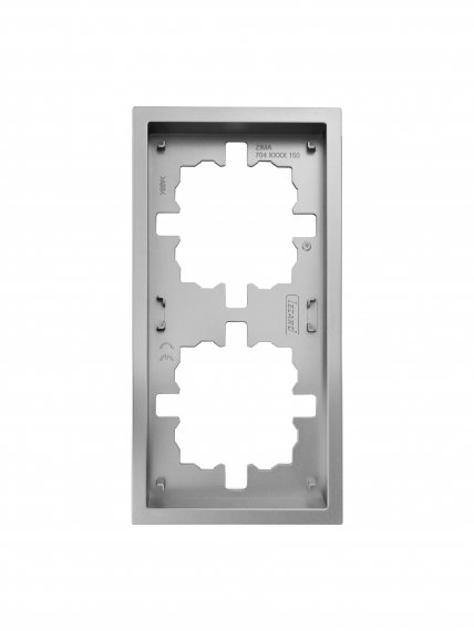 Фотография товара 'Lezard 704-7400-147 ZIMA Рамка 2-ая горизонтальная б/вст'