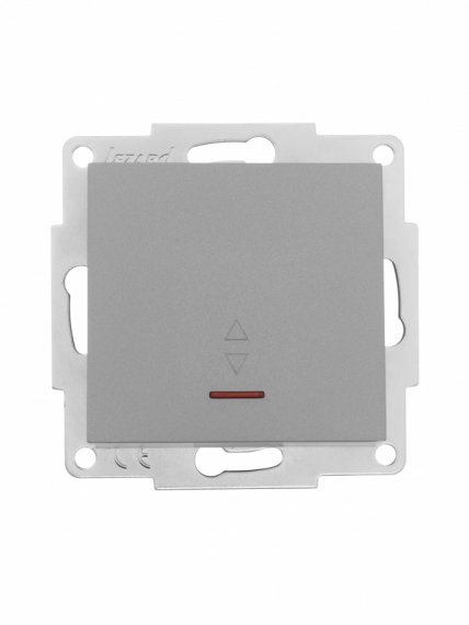 Фотография товара 'Lezard 742-3588-114 VESNA Выключатель проходной с подсветкой'