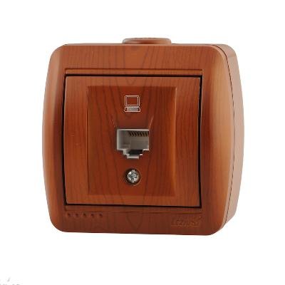 Фотография товара 'Lezard NATA Розетка компьютерная, 710-0800-139'