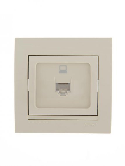 Фотография товара 'Lezard DERIY Розетка компьютерная, 702-0303-139'