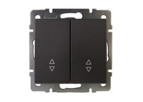 Фотография товара 'Lezard RAIN Выключатель 2-й проходной, 703-4188-106'