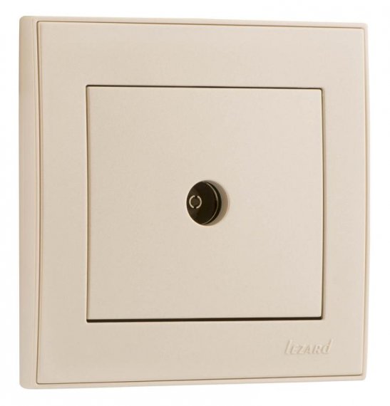 Фотография товара 'Lezard RAIN Розетка ТВ проходная, 703-3030-129'