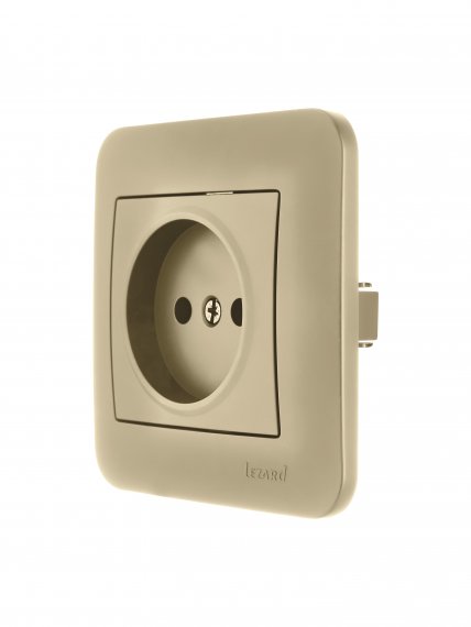 Фотография товара 'Lezard 7081-3636-121B ASTI Розетка б/з ПБТ'