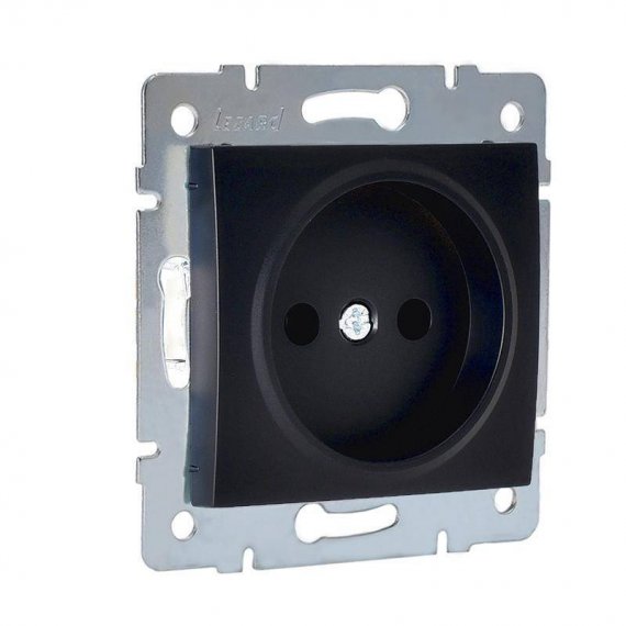 Фотография товара 'Lezard KARINA Розетка без заземления ПБТ, 707-4288-121B'