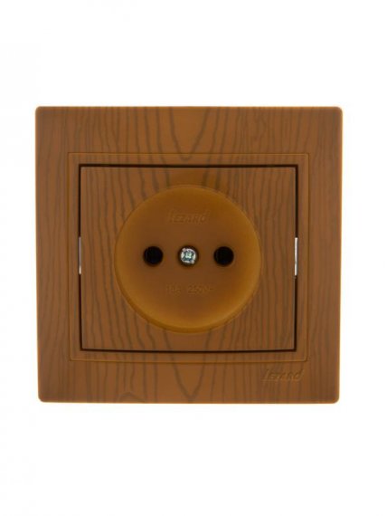 Фотография товара 'Lezard MIRA Розетка без заземления керамика, 701-0701-121'