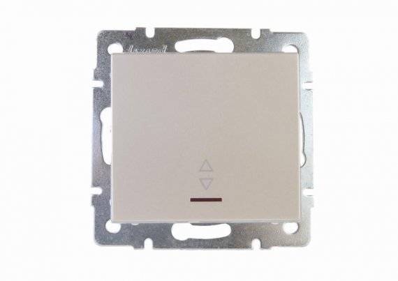 Фотография товара 'Lezard RAIN Выключатель проходной с подсветкой, 703-3088-114'