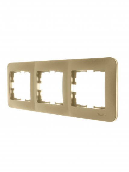 Фотография товара 'Lezard 7081-3600-148 ASTI Рамка 3-ая горизонтальная б/вст'