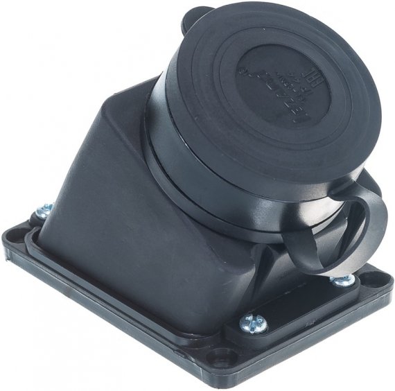 Фотография товара 'Lezard Розетка наружной установки накладная с заглушкой 2Р+РЕ 1х16А 220-240V, 106-0400-0104/104'