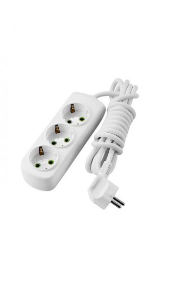 Фотография товара 'Lezard LETITIA Удлинитель без заземления 3 входа 3 метра, 721-0303-303'