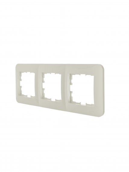 Фотография товара 'Lezard 7081-3000-148 ASTI Рамка 3-ая горизонтальная б/вст'