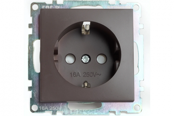 Фотография товара 'Lezard 704-7388-121BQC ZIMA Розетка б/з ПБТ'