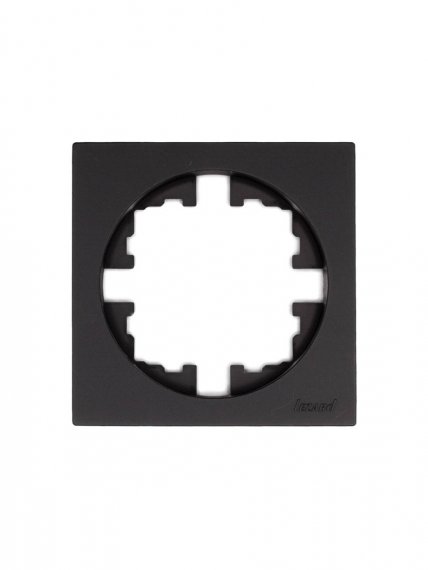 Фотография товара 'Lezard 743-4200-146 OSEN Рамка 1-ая б/вст чёрный бархат'