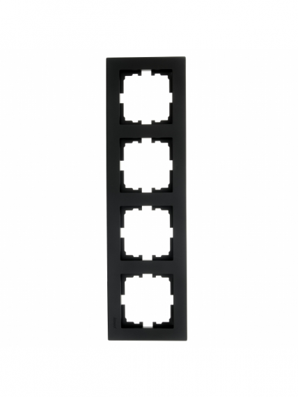 Фотография товара 'Lezard 742-4200-154 VESNA Рамка 4-ая вертикальная б/вст'