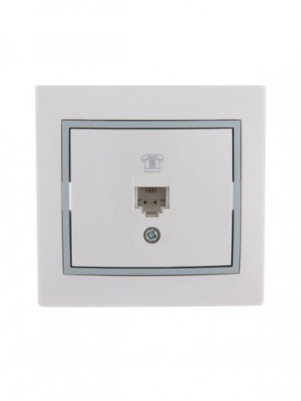 Фотография товара 'Lezard MIRA Розетка телефонная евро , 701-0215-137'