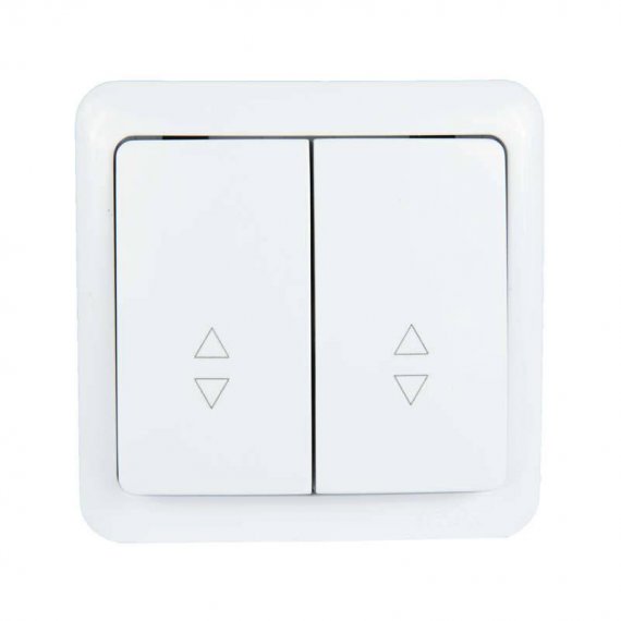 Фотография товара 'Lezard VIOLA Выключатель проходной двойной, 751-0200-106'