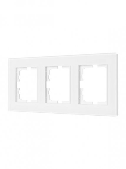Фотография товара 'Lezard 742-5480-148 VESNA Рамка 3-ая горизонтальная б/вст'