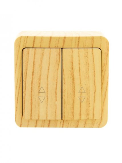 Фотография товара 'Lezard VIOLA Выключатель проходной двойной, 751-5200-106'