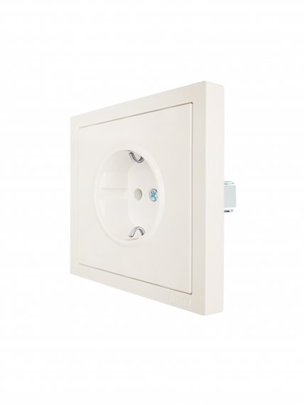 Фотография товара 'Lezard 704-9088-122BQC ZIMA Розетка с/з ПБТ'