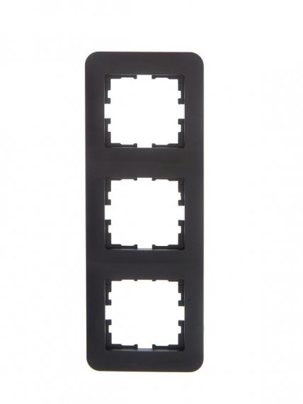 Фотография товара 'Lezard 7081-4200-153 ASTI Рамка 3-ая вертикальная б/вст'