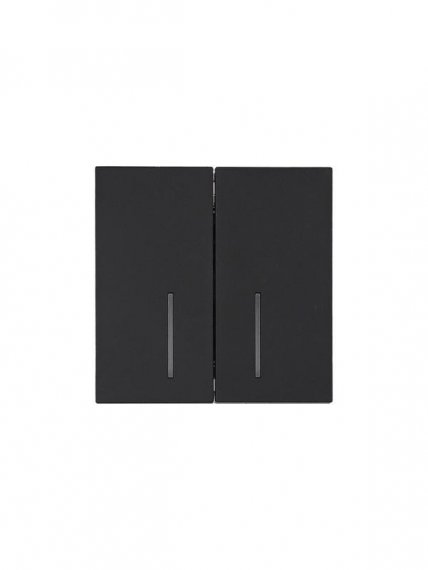 Фотография товара 'Lezard 704-4288-112QC ZIMA Выключатель 2-ой с подсветкой'