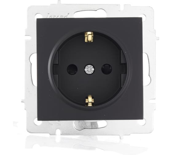 Фотография товара 'Lezard VESNA Розетка с защитой от детей ПБТ, 742-4288-124B'