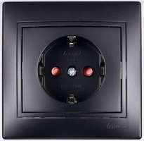 Фотография товара 'Lezard MIRA Розетка с защитой от детей керамика , 701-4242-124'