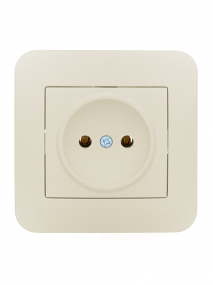 Фотография товара 'Lezard 7081-0303-121B ASTI Розетка б/з ПБТ'