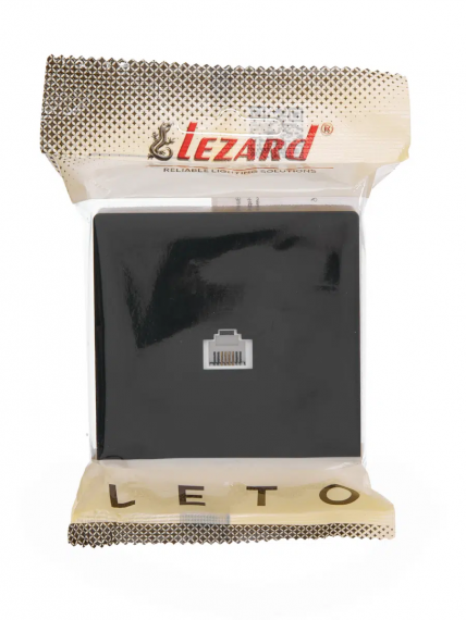 Фотография товара 'Lezard 752-4200-137 LETO Розетка телефонная евро'