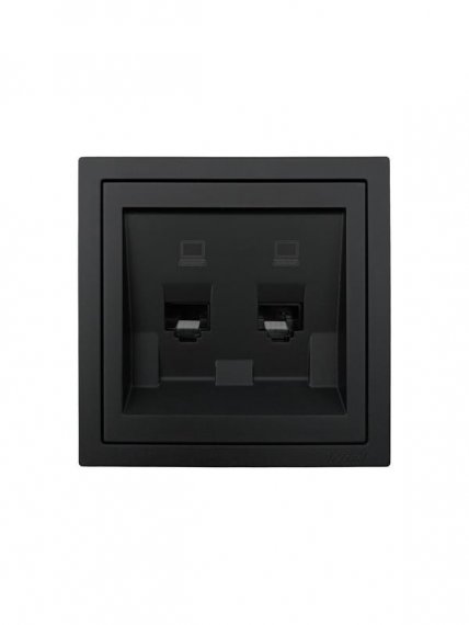 Фотография товара 'Lezard 704-4288-141 ZIMA Розетка компьютерная 2-ая'