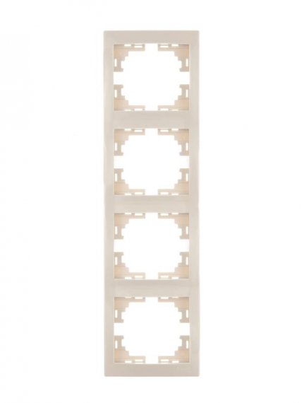 Фотография товара 'Lezard MIRA Рамка 4-ая вертикальная, 701-0300-154'