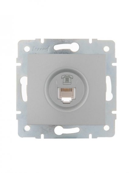 Фотография товара 'Lezard KARINA Розетка телефонная евро, 707-4388-137'