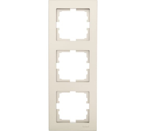 Фотография товара 'Lezard VESNA Рамка 3-ая вертикальная, 742-3700-153'