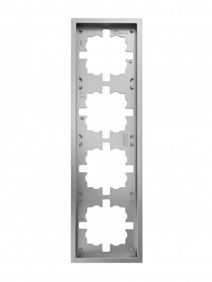 Фотография товара 'Lezard 704-7400-149 ZIMA Рамка 4-ая горизонтальная б/вст'