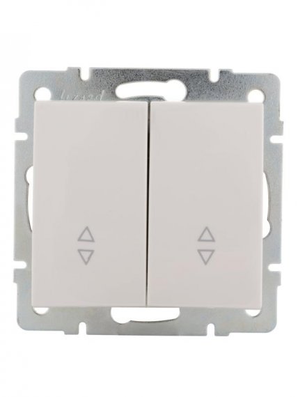 Фотография товара 'Lezard RAIN Выключатель проходной двойной, 703-0288-106'