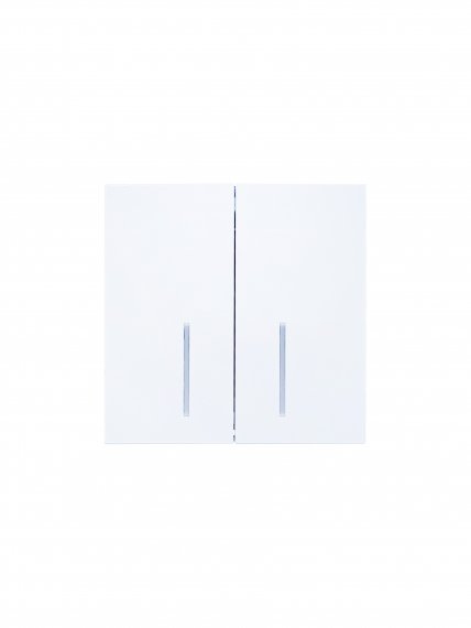 Фотография товара 'Lezard 704-0288-112QC ZIMA Выключатель 2-ой с подсветкой белый безвинтовой зажим/клемма'