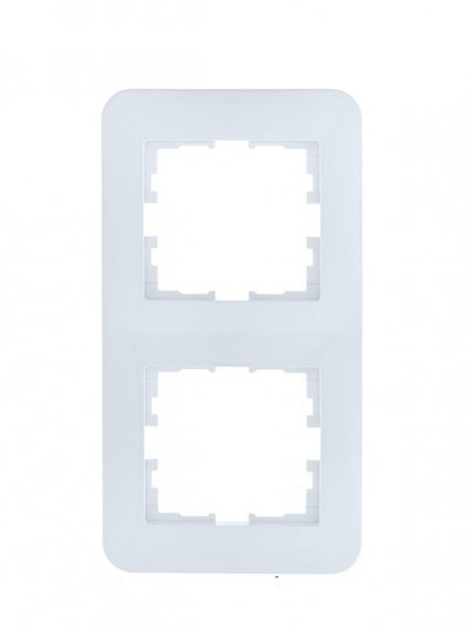 Фотография товара 'Lezard 7081-0200-152 ASTI Рамка 2-ая вертикальная б/вст'