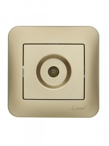 Фотография товара 'Lezard 7081-3636-130 ASTI Розетка ТВ оконечная'