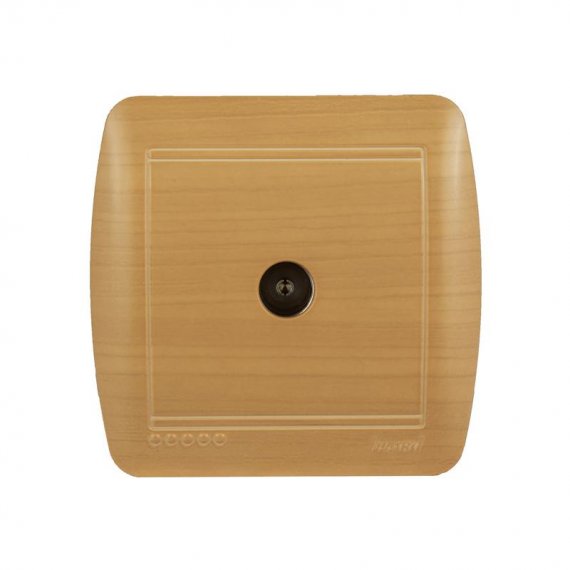 Фотография товара 'Lezard DEMET Розетка ТВ проходная, 711-4700-129'