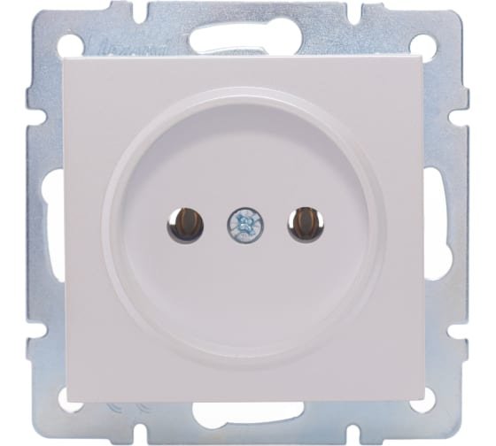 Фотография товара 'Lezard VESNA Розетка без заземления ПБТ, 742-3088-121B'