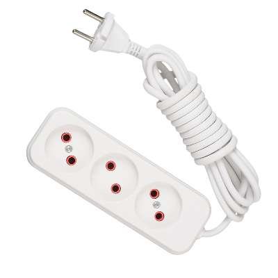 Фотография товара 'Lezard LILA Удлинитель без заземления 3 входа 5 метров , 720-0305-303'