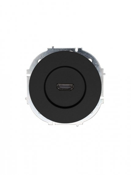 Фотография товара 'Lezard 743-4288-203 OSEN Розетка HDMI чёрный бархат'