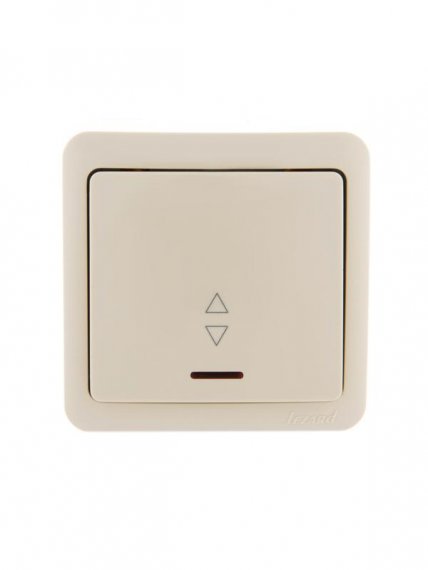 Фотография товара 'Lezard VIOLA Выключатель проходной с подсветкой, 751-0300-114'