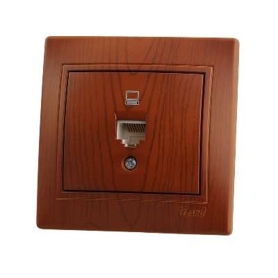 Фотография товара 'Lezard MIRA Розетка компьютерная, 701-0801-139'