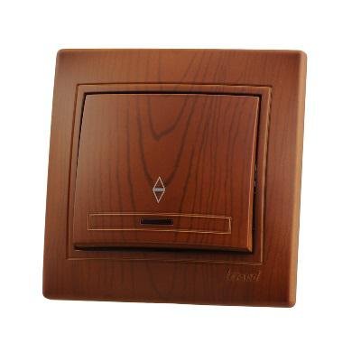 Фотография товара 'Lezard MIRA Выключатель проходной с подсветкой, 701-0801-114'