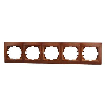 Фотография товара 'Lezard MIRA Рамка 5-ая горизонтальная , 701-0801-150'